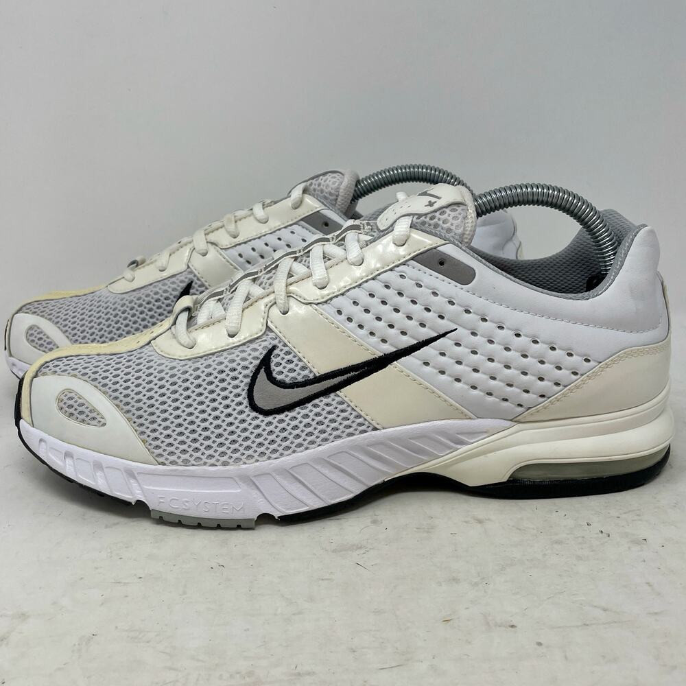 Nike Miler Walk White Silver Sneakers Menas Size 10